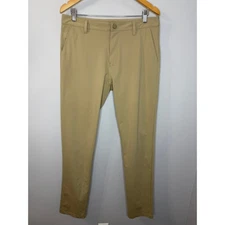 Rhone Commuter Pant Slim Fit Performance Stretch Khaki Men's 32x33