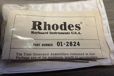 Rhodes Keyboard Instruments replacement tines kit unopened. Part Number 01-2824