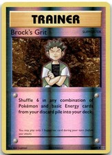 brock's grit pokemon card Brock's Grit (Full Art) [Holo, Graded PSA 7]