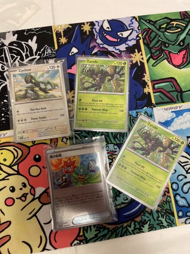 Pokemon Set Of 4 Promos Scarlet And Violet  Black Star