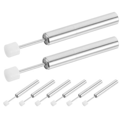 8 Pcs Stainless Steel Wastebasket Damper Soft Close Lid Replacement Mechanism