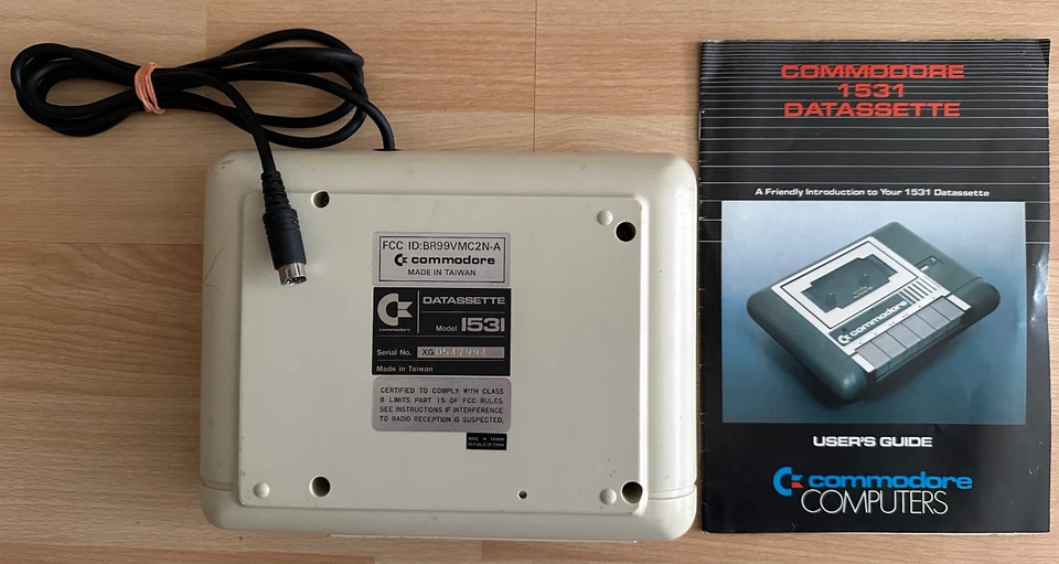 Commodore Datasette 1531 mit Handbuch-Englisch - Bild 3 von 4