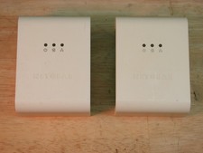 2 Netgear XE104 - 85 Mbps WALL PLUGGED ETHERNET SWITCH - powerline, tested good
