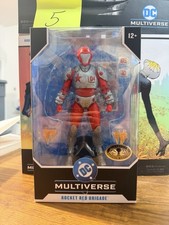 McFarlane DC Multiverse Rocket Red Brigade Platinum Edition Action Figure
