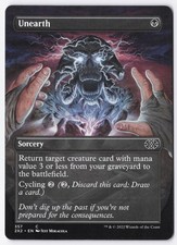 Unearth (Borderless) Normal C Double Masters 2022 357 NM