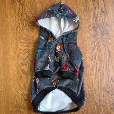 Spark Paws Dog Hoodie Rock and Roll, Size XL