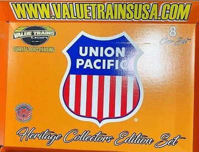 Value Trains Union Pacific Heritage Box Car Set