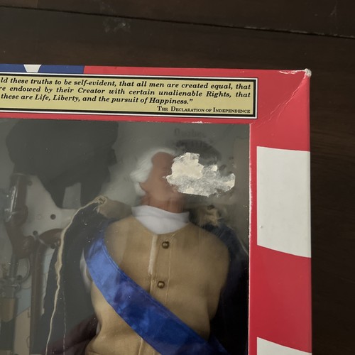 Soldiers Of The World 12” Commander-In-Chief Of The Continental Army 1:6 NIB - Picture 3 of 3