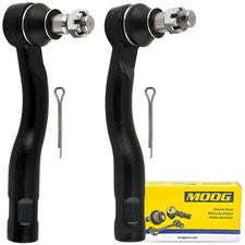 MOOG Front Outer Tie Rod End Links Tierods Kit for 2008-20 Toyota Tundra Sequoia