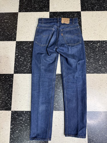 Vintage 80’s Levi’s 20517-0217 Jeans Men's 29x31 Orange Tab Made In USA - Image 1