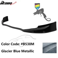 Fits 11-14 Acura TSX Painted #B538M Blue Front Lower Bumper Lip Spoiler PU
