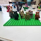 LEGO Star Wars Ewok Minifigure Lot of 6 RARE only came in village MINT