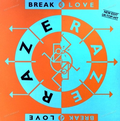 Raze - Break 4 Love Maxi (VG+) '