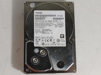 Toshiba Recertified HDS723020BLE640 2 TB SATA III 3.5 in Drive