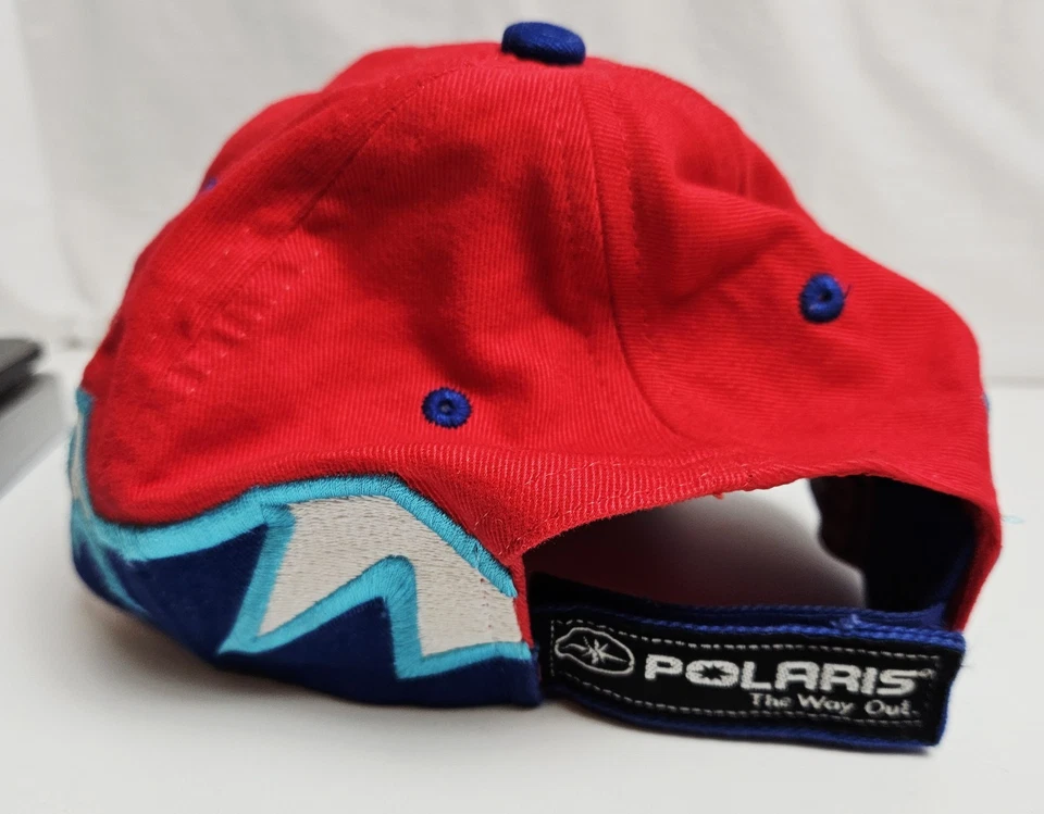 Polaris RMK Racing Hat Rocky Mountain King Wild Embroidered Design - Image 4 of 4
