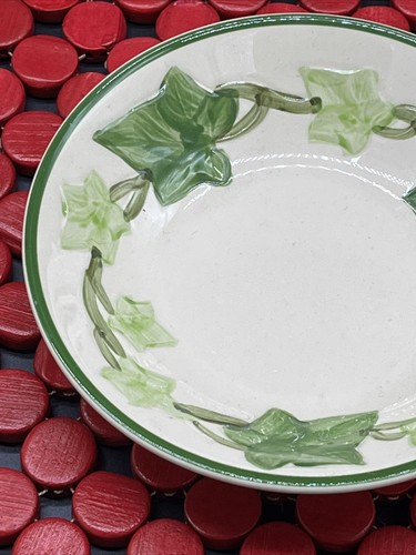 TWO Franciscan IVY 5 3/8" Berry Bowls TV Screen 1967 3 sets avail MCM VTG - Picture 10 of 12