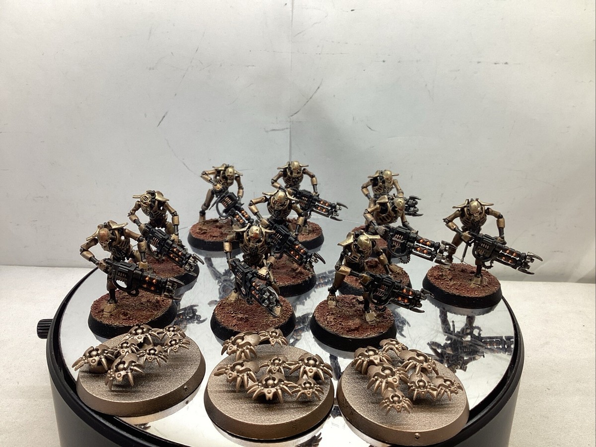 Warhammer 40k-Necron Warriors built, painted #MS9296 | eBay