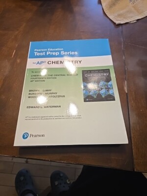 Test Prep Series for AP Pearson Chemistry: The Central Science 14th Ed PB   VG 