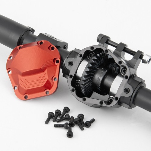 Eje trasero delantero completo de metal para rastreador de radiocontrol 1:10 AXIAL SCX10 II AX90046 90047 - Imagen 3 de 31