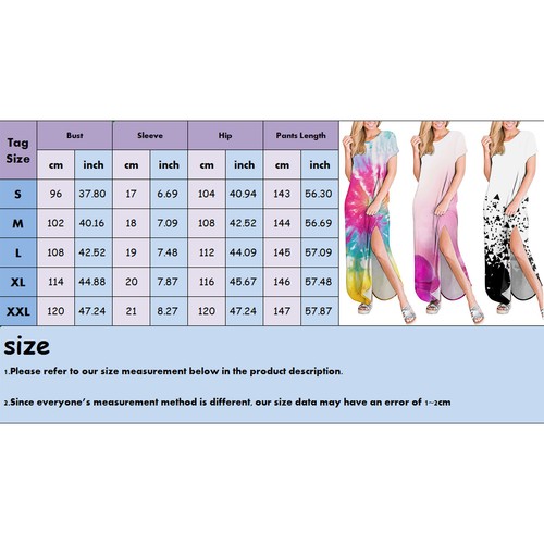 Women Casual Loose Sundress Long Dress Sleeveless Split Maxi Dress Summer Beach - Picture 63 of 81
