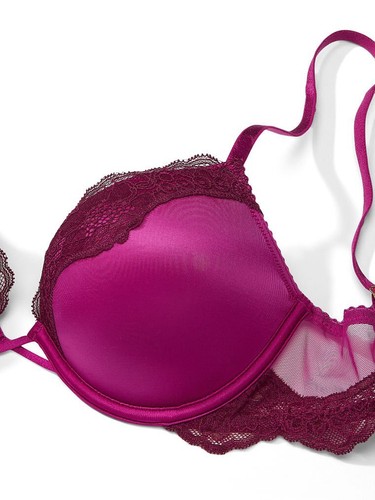 Victoria's Secret 34B,36C,38DD BOMBSHELL Smooth Push-Up Bra Panty set ADDS 2 CUP - Picture 15 of 42