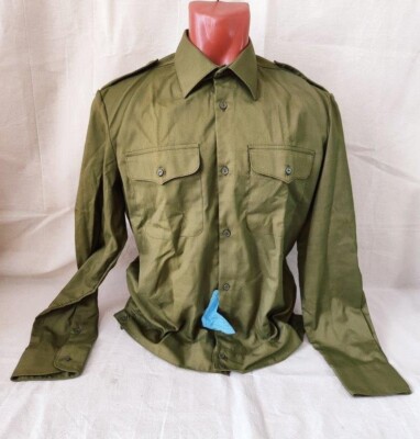 USSR Soviet Russian Army Officer Military Shirt Uniform