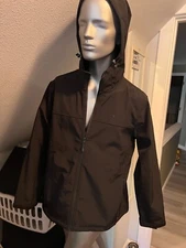 Camel Crown Softshell Jacket  Fleece Lined Windproof Hood  Mens Large XXXL