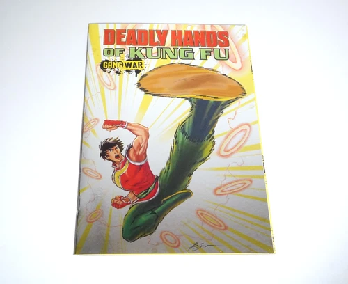 Deadly Hands Of Kung Fu: Gang War #1 Shang-chi Foil Cover Marvel Comics 2024 NM+