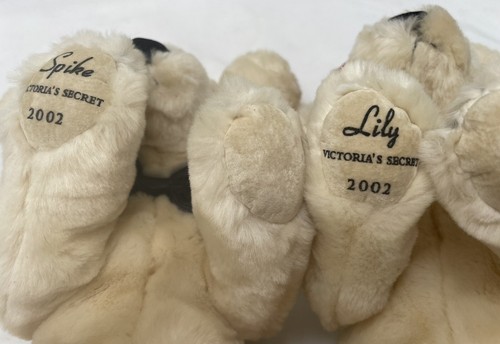 Victorias Secret Spike & Lily Dogs Limited Edition 2002 Plush Stuffed Animal Lab - Picture 3 of 7