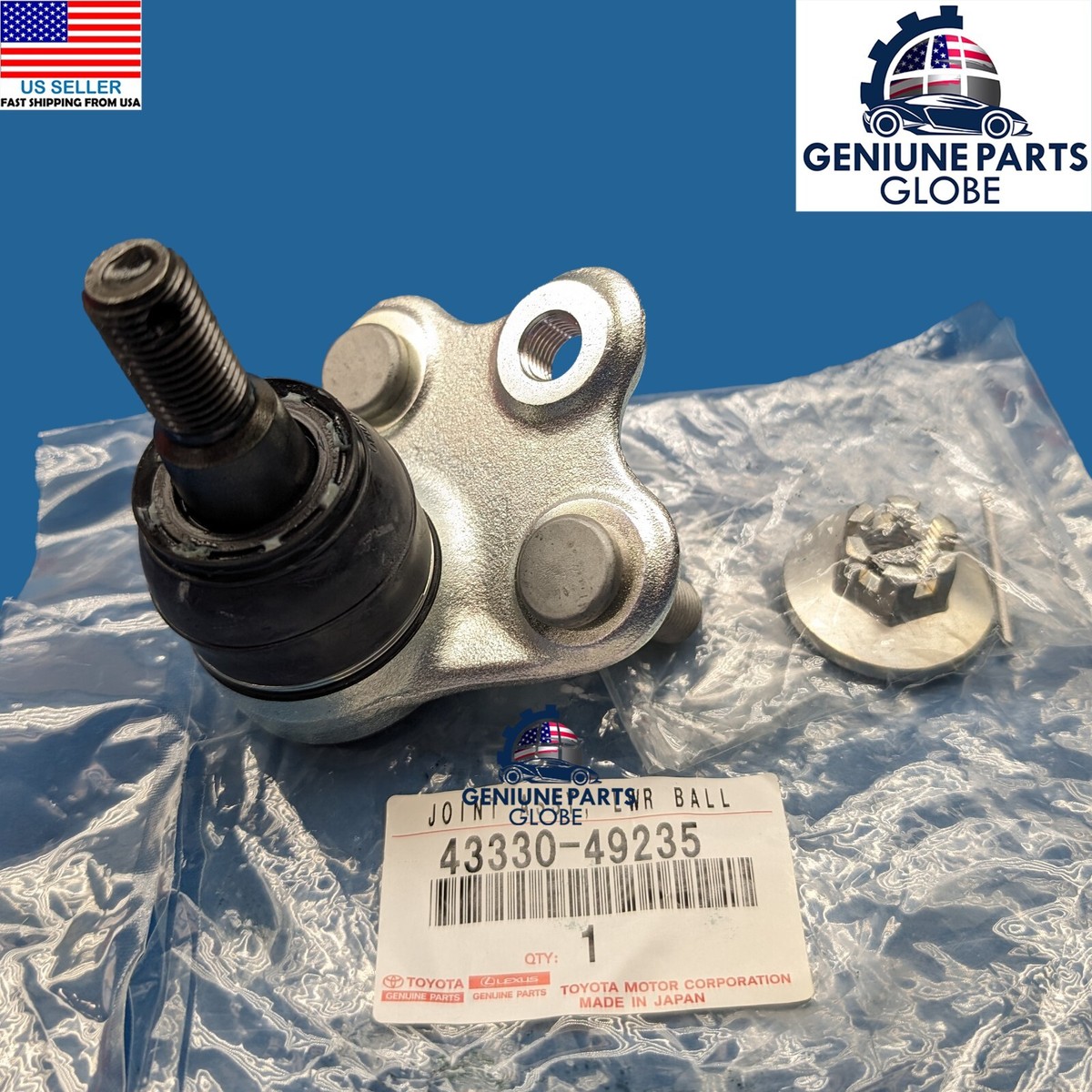 あんこ　B GENUINE TOYOTA RAV4 VENZA BZ4X NX350 NX250 LOWER FRONT BALL JOINT