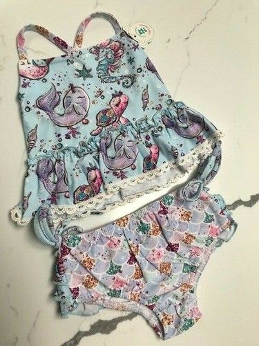 Sea Scale Swim Suit Collection 6M, 12M, 2-Charlie's Project CLOSEOUT FINAL SALE - Picture 6 of 10