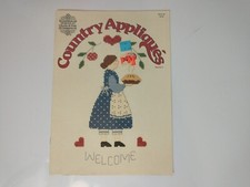 Country Appliques Design By Gloria  Pat Volume 2 Pattern Book 49 Cross Stitch