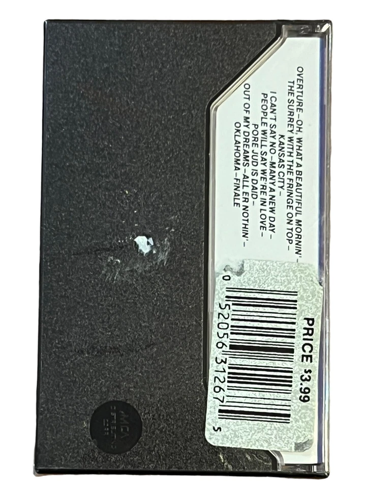 Oklahoma Broadway Cast Musical Hammerstein New Sealed MCA Cassette Tape Vintage - Image 3 of 4