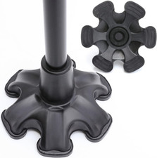 YAMTHR Cane Tip with 6 Support Rubber Foot for Walking Canes 3/4 Inch Shaft