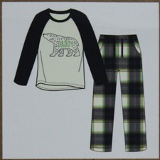 AVENUE MENS MERRY CHRISTMAS FAMILY DADDY BEAR PAJAMAS SIZE SMALL EURO NEW W/ TAG