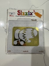 Sizzix Simple Impressions Brass Embossing Folder - Mitten 38-9552 - New