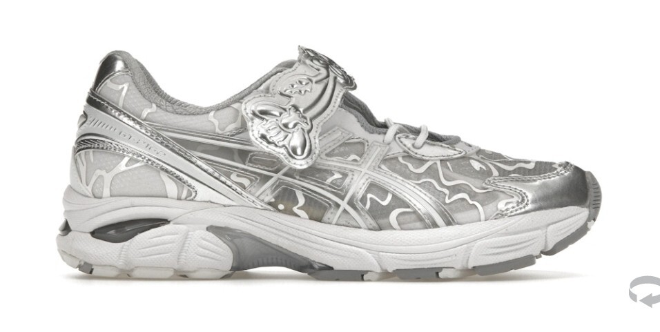 Asics Cecilie Bahnsen GT-2160 MARY JANE PURE SILVER UK6.5