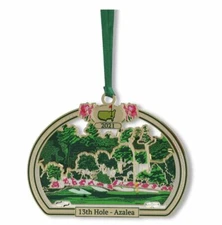 2021 Masters Augusta National 13th Hole Azalea Christmas Tree Holiday Ornament