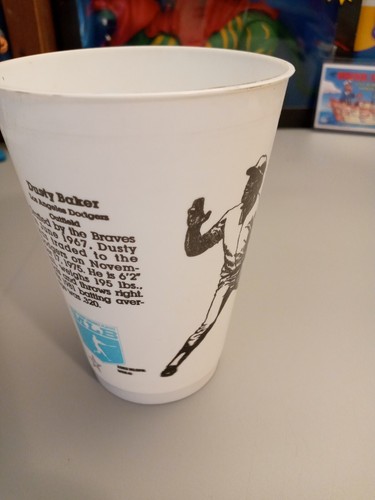 1982 7-eleven Slurpee Dusty Baker - Picture 3 of 3