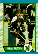 Neal Broten 1989-90 Topps #87 - Minnesota North Stars - NHL