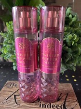 Bath and Body Works Twisted Peppermint Fine Fragrance Body Mist Set of 2