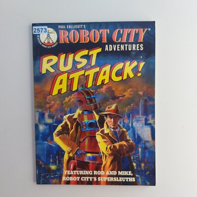 Rust Attack Robot City Adventures Paperback by Paul Collicutts 2009 