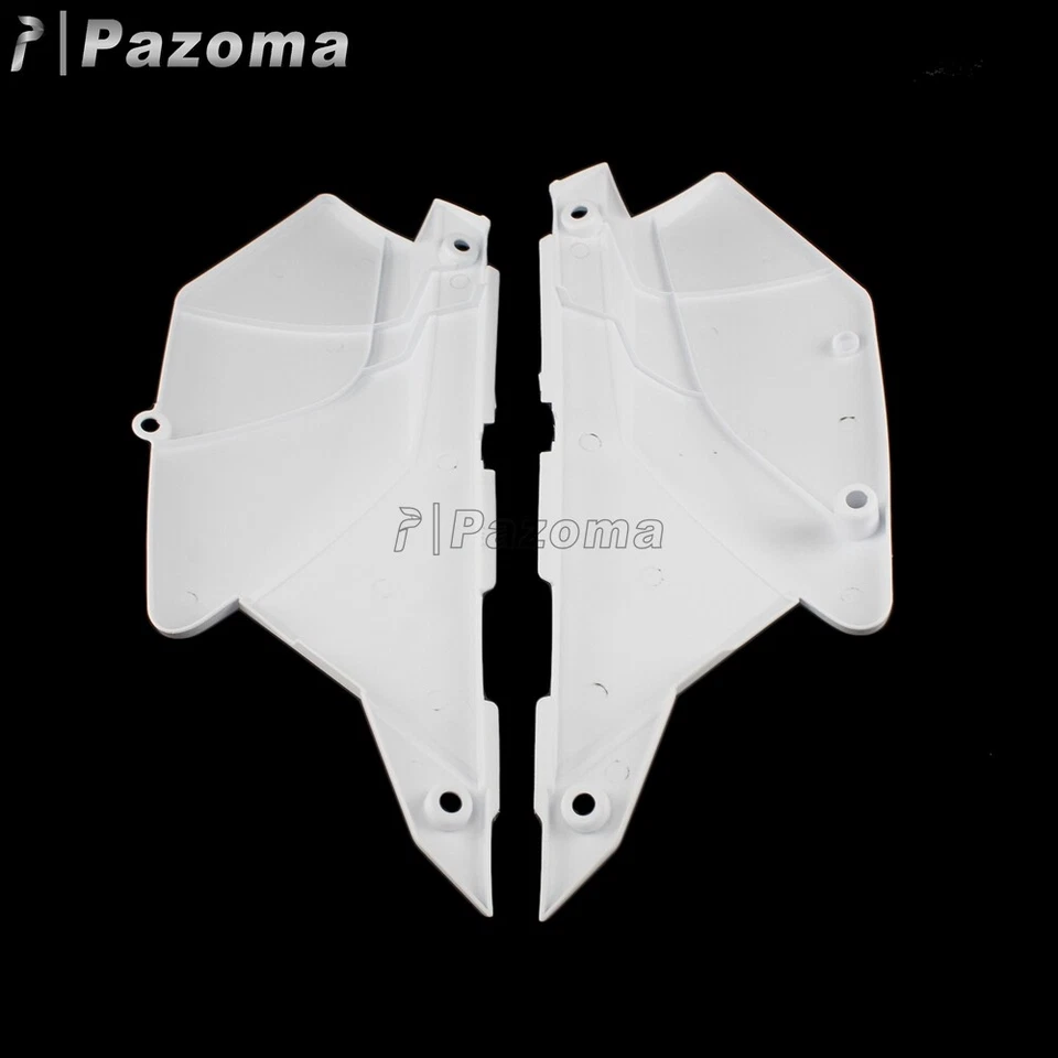 Cubierta de carenado lateral trasero blanca para Kawasaki KLX250/D-Tracker X 2008-19 KLX250S/SF Foto 4 de 4