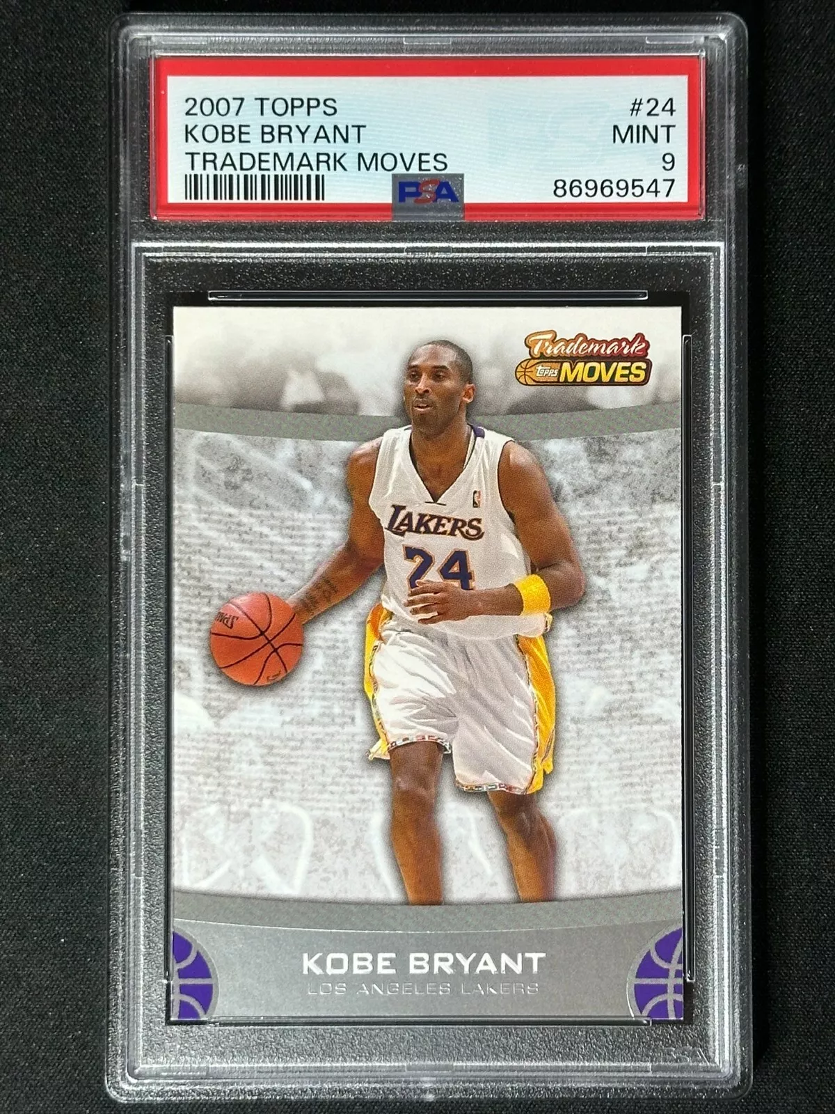 Deal for 2007 Topps Trademark Moves Kobe Bryant #24 PSA 9 MINT Lakers GOAT HOF