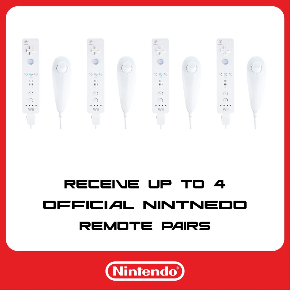 Official Nintendo Wii Game Console ~ Pick ~ Mario Kart, Wii Sports, Mario Bros. - Image 2 of 4