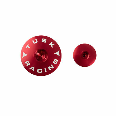 Tusk Billet Aluminum Engine Plug Kit Red HONDA CRF150R CRF150R Expert - Bild 1 von 4