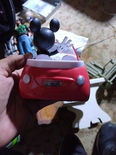 Jada Mickey Mouse Clubhouse Remote Control 7" Disney Red Car & Remote - Picture 4 of 6