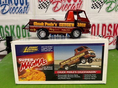 Johnny Lightning Super Magmas Chuck Poole's Chuckwagon 1998 1:24 scale