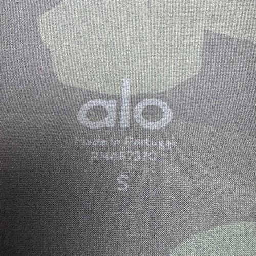 alo Yoga High Waist Vapor Legging Womens Small Camo Athletic Casual Stretch - Picture 4 of 6