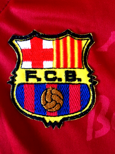 Rare-Vintage-1992-1995 Barcelona Home Shirt And Shorts Kappa XL - Picture 6 of 12